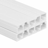  Kanalice za kabele 10 x 10 mm 10 m PVC | shoptok.hr