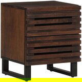  The Living Store Nočna omarica 40x34x46 cm trden mangov les - Nočna Omarica, (21497273) | Shoptok.si