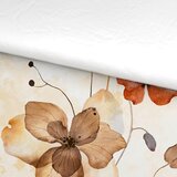 Esposa OBOJESTRANSKA POSTELJNINA 140/200 cm saten rjavosiva | Shoptok.si