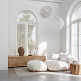  ZEVENTI - Zidni ventilator FREEZE 50W/230V, prečnik 40 cm, beo, sa daljinskim upravljačem | Eponuda.com