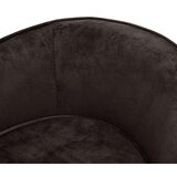  Sofa za pse smeđa 69 x 49 x 40 cm plišana | shoptok.hr