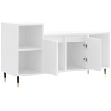 TV ormarić bijeli 100 x 35 x 55 cm od konstruiranog drva | Eponuda.com