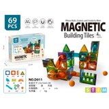 Classic World Magnetni konstruktor set Rainbow Ball run 69 delova A1571502B Magnetne kocke Slike