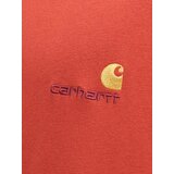 Carhartt WIP Majica 'American Script' rumena / vinsko rdeča / oranžno rdeča | Shoptok.si