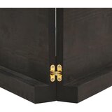  Kupaonska radna ploča tamnosmeđa 120x40x(2-6) cm tretirano drvo | shoptok.hr