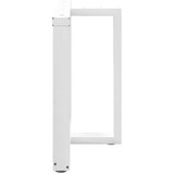  Noge za jedilno mizo v obliki črke T, 2 kosa, bele barve, 100 x 35 x (72–73) cm, jeklo, (22123919) | Shoptok.si