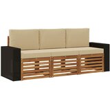  Setovi sofa 3 kom. Čvrsto drvo akacije | shoptok.hr