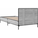  Okvir kreveta s uzglavljem Siva Sonoma 80 x 200 cm | shoptok.hr