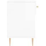 vidaXL Klupa za cipele sjajna bijela 102x35x55 cm konstruirano drvo | shoptok.hr