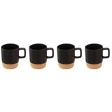 Secret de Gourmet šolje set x4 sa bambus podmetačima 12cl Cene