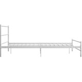  Okvir za krevet bijeli metalni 140 x 200 cm | shoptok.hr