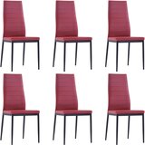  Sedmodijelni blagovaonski set crvena boja vina | shoptok.hr