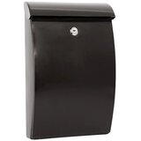  Stenski poštni nabiralnik Dubai (Do x Š x V: 262 x 100 x 410 mm, Barva: Črna, Plastika) | Shoptok.si