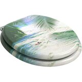  Toaletna sjedala s mekim zatvaranjem Zelena 44 x 38 cm | shoptok.hr