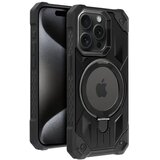 Armor Mag Cover maska kompatibilna s MagSafe za iPhone 15 Pro crna | shoptok.hr