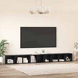 Set TV komoda Zidne 3 pcs Crni hrast 37 x 35 x 107 cm | Eponuda.ba