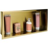Rea bathroom shelf 30x60 gold brush | Shoptok.si