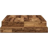  Postelja s shranjevanjem Stari les Trden les 140 x 190 cm, (22084026) | Shoptok.si