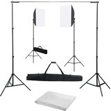  Komplet za fotografski studio s softbox svetilkami in ozadjem, (5000288540) | Shoptok.si