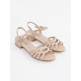 GOODIN Beige sandals with leather insole | Shoptok.si