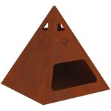  Kamin Smeđa 50 x 50 x 51 cm Čelik otporan na vremenske uvjete | shoptok.hr