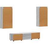  Set TV komoda Zidne FLORIN 3 pcs Siva Sonoma Konstruirano drvo | shoptok.hr