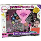 Pink Shell Makeup Bag Eyeshadows Gloss | shoptok.hr