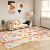 vidaXL Pralna preproga 190x300 cm večbarvna protizdrsna Cene