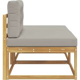  2 Kos Zunanji puf Poliester Bela, (5000269221) | Shoptok.si