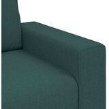  Dvodijelni set sofa s jastucima, tamnozelena tkanina | shoptok.hr