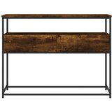 Konzolni stol boja hrasta 100x40x75 cm od konstruiranog drva | Eponuda.ba