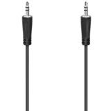 Hama 00205262 utičnica audio priključni kabel [1x 3,5 mm banana utikač - 1x 3,5 mm banana utikač] 1.5 m crna