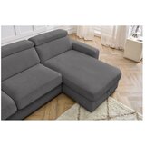 Bobochic Paris Tamno siva sklopiva kutna garnitura (promjenjiva) Monaco – | shoptok.hr