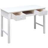  Pisaći stol bijeli 110 x 45 x 76 cm drveni | Eponuda.ba