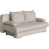 P & B ZOFA S POSTELJNO FUNKCIJO, krem barve tekstil, leseni material | Shoptok.si