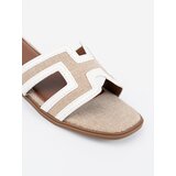 SEASTAR White women's flip-flops on a flat sole | shoptok.hr