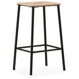Marckeric Črni barski stoli v kompletu 2 ks (višina sedeža 65 cm) Abba – | Shoptok.si