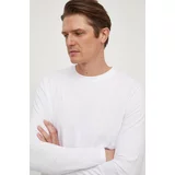 PepeJeans Bombažna majica z dolgimi rokavi bela barva