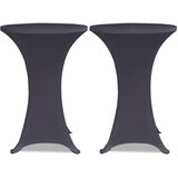 Rastezljivi stolnjak 4 kom 70 cm antracit | shoptok.hr