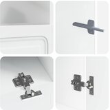 LED TV kabinet UTRECHT 3 kom. Bijela visokog sjaja 81 x 35 x 40 cm | shoptok.hr
