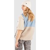 Passenger Fairbanks Recycled Sherpa Brezrokavnik faded denim / simply taupe | Shoptok.si