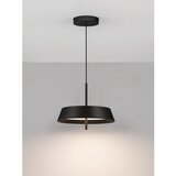 Nova Luce Mat crna LED viseća svjetiljka aluminijska s mogućnosti zatamnjivanja ø 45 cm Velio – | shoptok.hr
