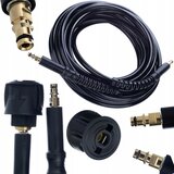 Rosfix 10M visokotlačna cev click-click za KÄRCHERJEVE tlačne čistilnike K2 K3 K4 K5 K6 K7 + 10M podaljšek visokotlačne cevi KÄRCHER quick connect, (21746422) | Shoptok.si