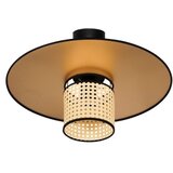  Duolla - Plafonski luster TOKYO RATTAN 1xE27/15W/230V prečnik 50 cm zlatna/ratan | Eponuda.com
