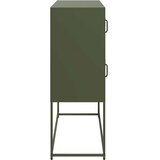  Komoda maslinastozelena 100,5x39x107 cm hladno valjani čelik | Eponuda.com