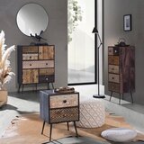 Landscape komoda, večbarvno, temno rjava | Shoptok.si