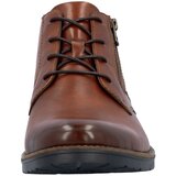 Rieker Gležnarji z vezalkami rjava | Shoptok.si