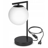  Stona lampa 1xE27/40W/230V crna/bela | Eponuda.com