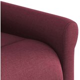  Naslonjač od tkanine crvena boja vina | shoptok.hr