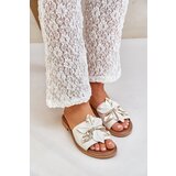 Lewski Shoes Sandals With Decoration Natural Leather Zazoo 3667 White Cene